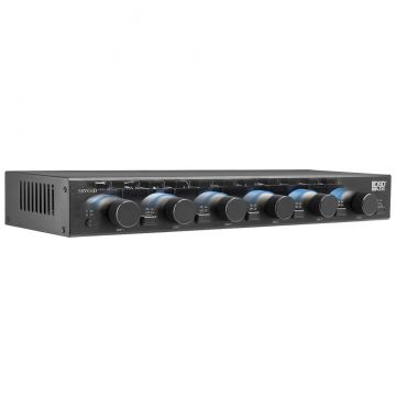 6x Zone 2x Source (Master A/B) Speaker Selector w/ 300W Volume Control, Impedance Protection SSVC6D